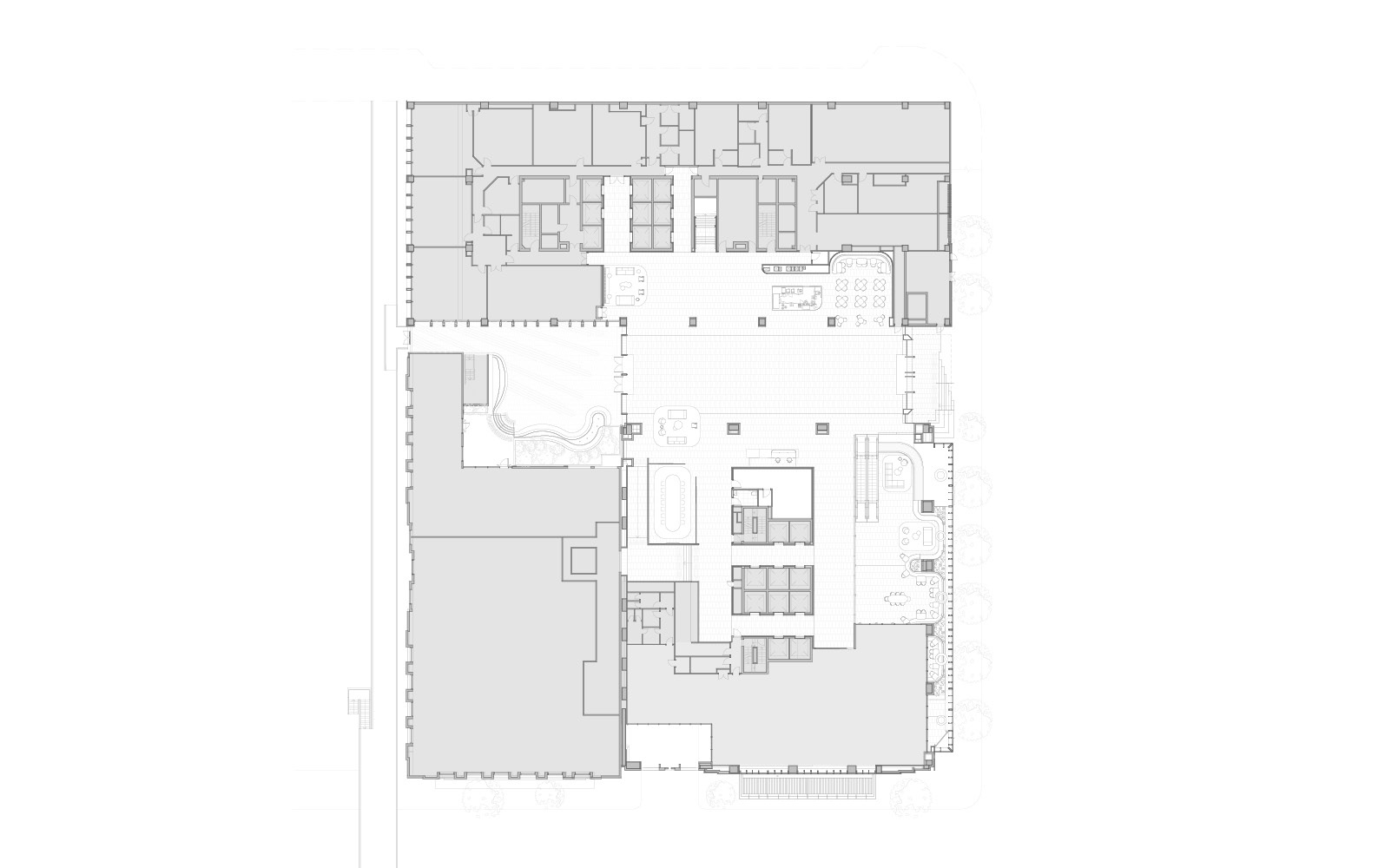 1 Anzac Square Atrium Level Plan