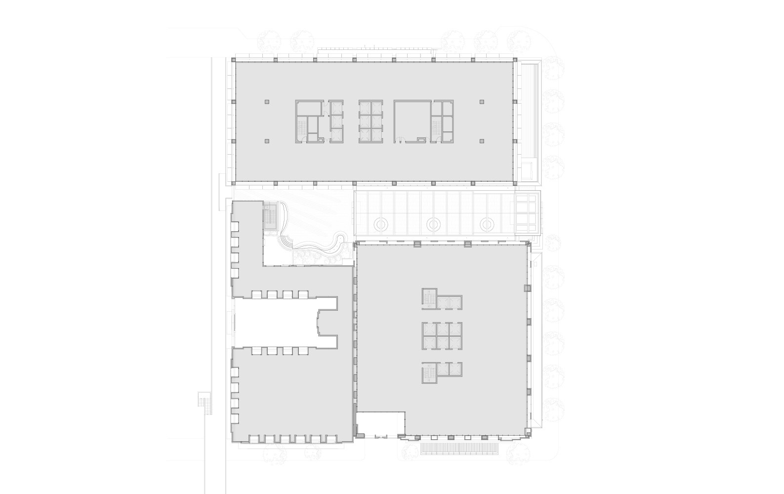 1 Anzac Square Atrium Roof Plan