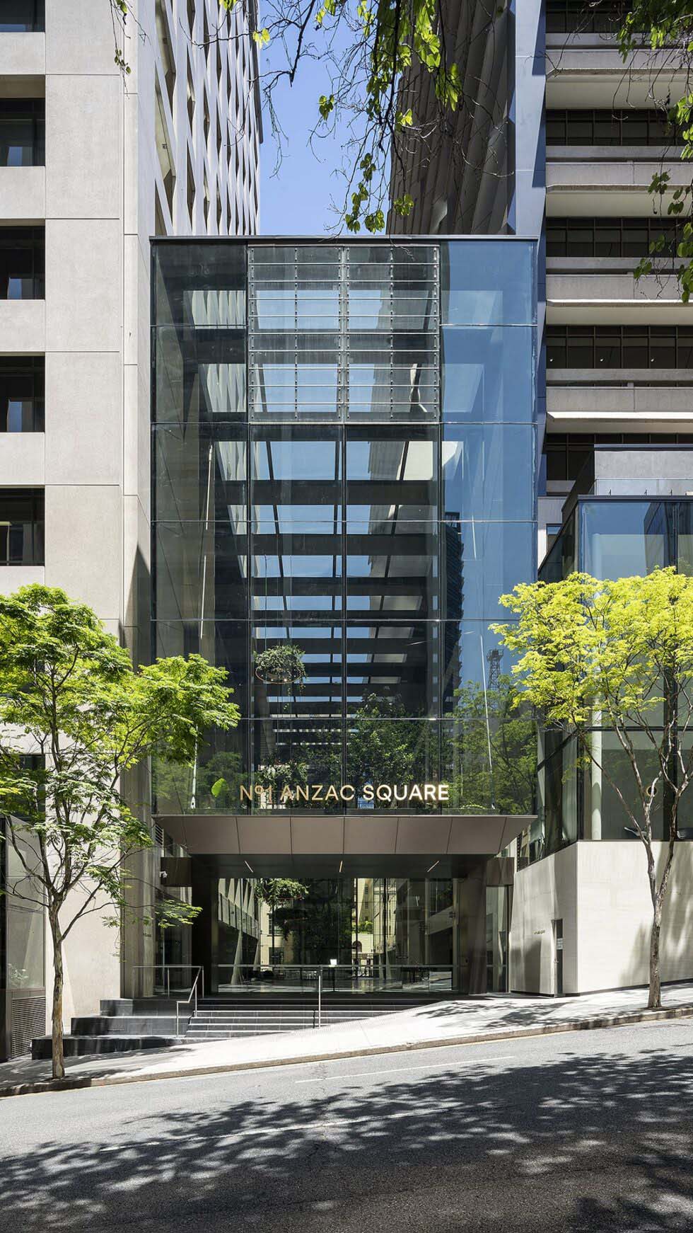 1 Anzac Square Exterior View of Creek Street Entry