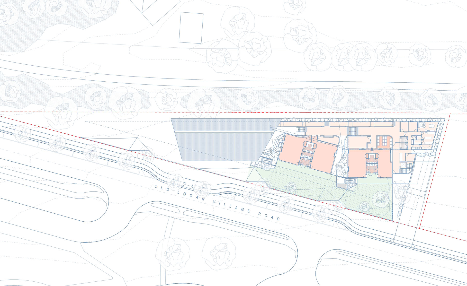 Canterbury College Early Learning Centre Upper Ground Plan