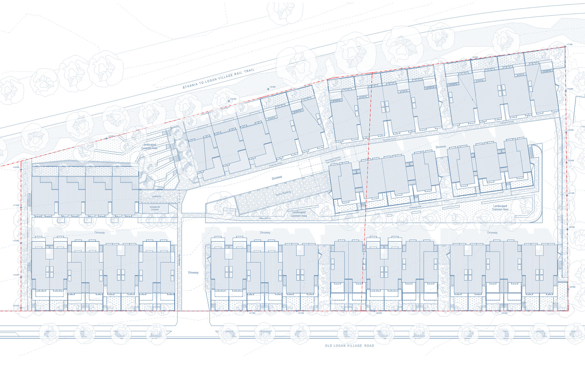 Old Logan VIllage Road Development Site Plan